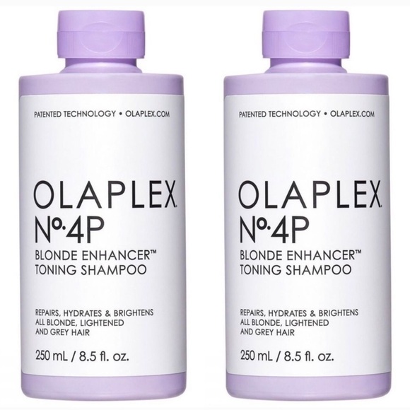 NEW! Olaplex No.4P Blonde Enhancer™ Toning Shampoo DUO